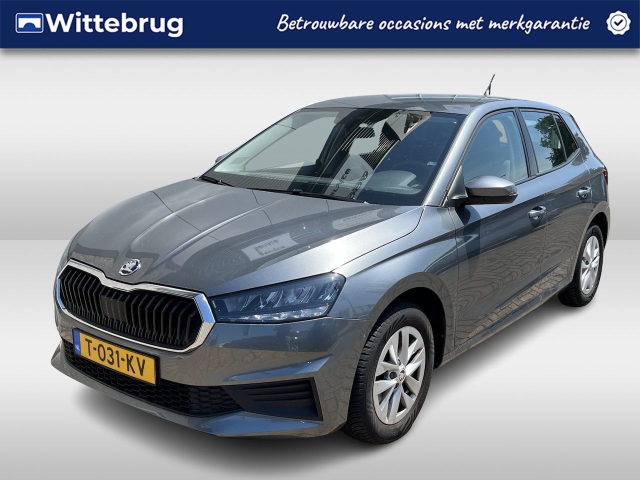 Skoda Fabia - 1.0 TSI Ambition / AUTOMAAT/ PARKEER SENSOREN/ CRUISE/ SMARTLINK/ LED/ NAVI/ DAB/ AIRCO/ 1 - AutoWereld.nl