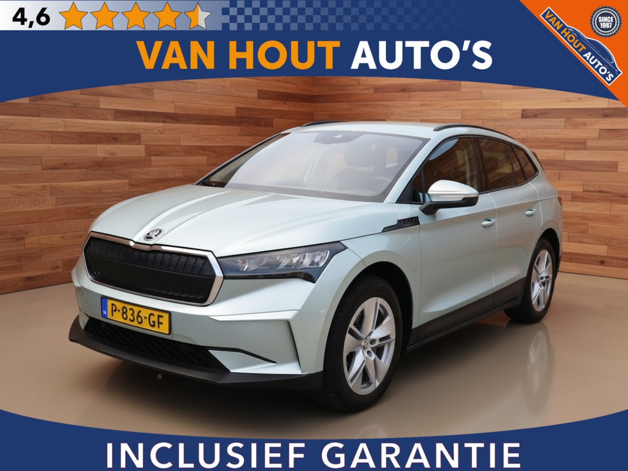 Skoda Enyaq iV - 60 | SOH 91,5% | STOELVERW - AutoWereld.nl