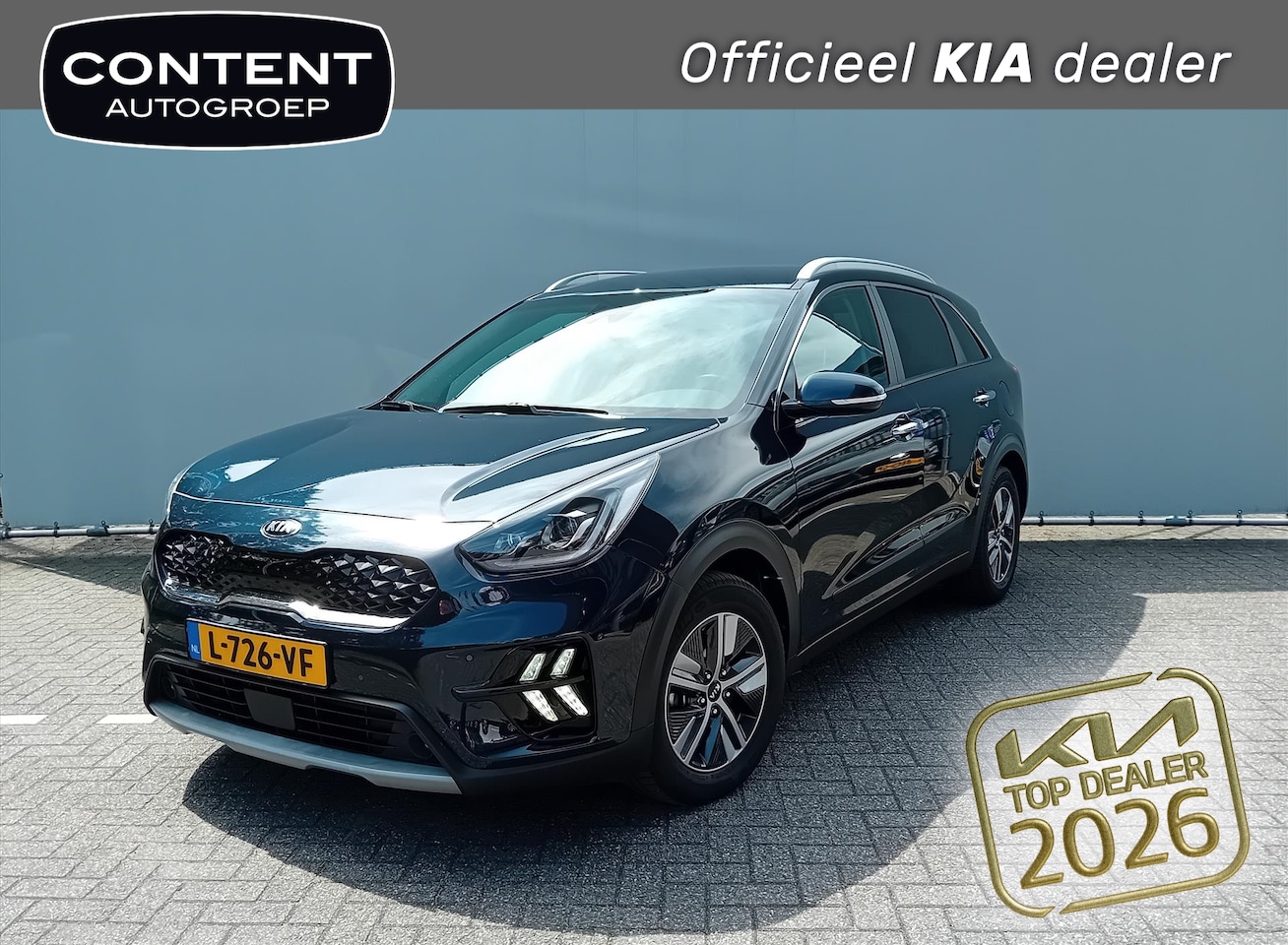 Kia Niro - 1.6 GDi Hybrid 141pk DCT6 DynamicPlusLine I Trekhaak - AutoWereld.nl