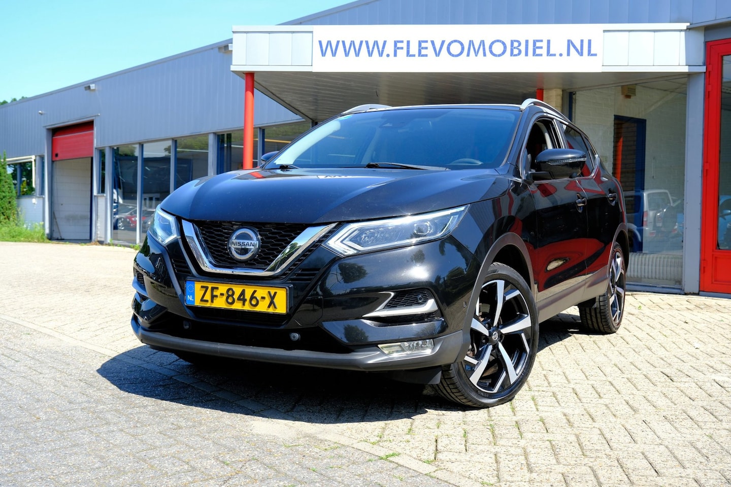 Nissan Qashqai - 1.2 Tekna *44.615km!* Pano|1e Eig|Half Leder|360Cam|Navi|Clima|LMV - AutoWereld.nl