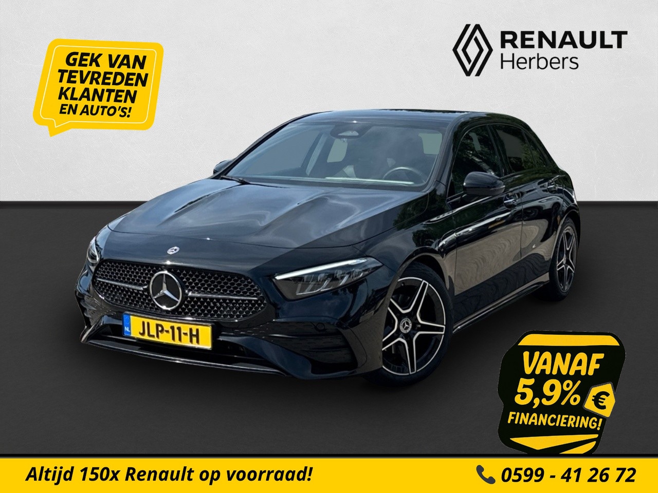 Mercedes-Benz A-klasse - 200 AMG Line CRUISE ADAPT / CAMERA / STOEL VERW. / SFEERVERLICHTING / NAVI - AutoWereld.nl