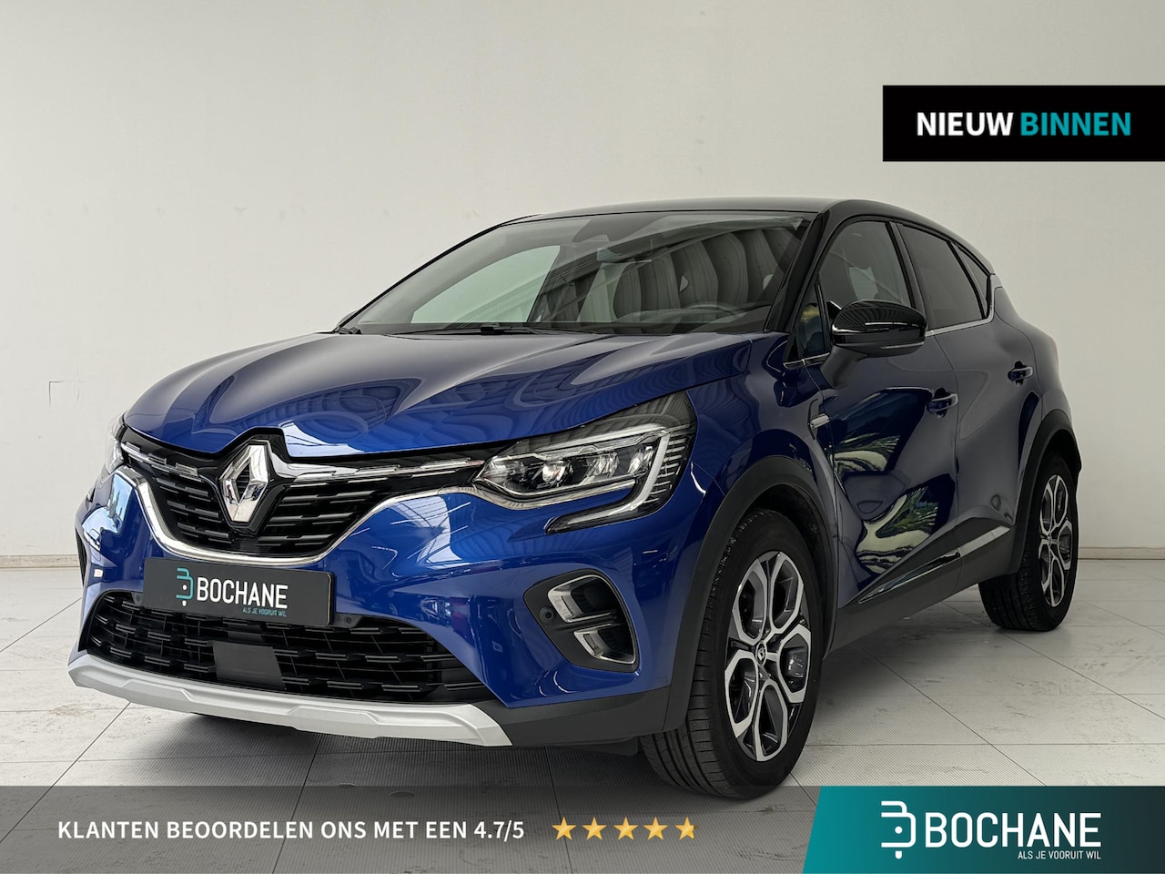 Renault Captur - 1.6 E-Tech full hybrid 145 Techno | Navigatie | Camera | Climate Control | Lichtmetalen ve - AutoWereld.nl