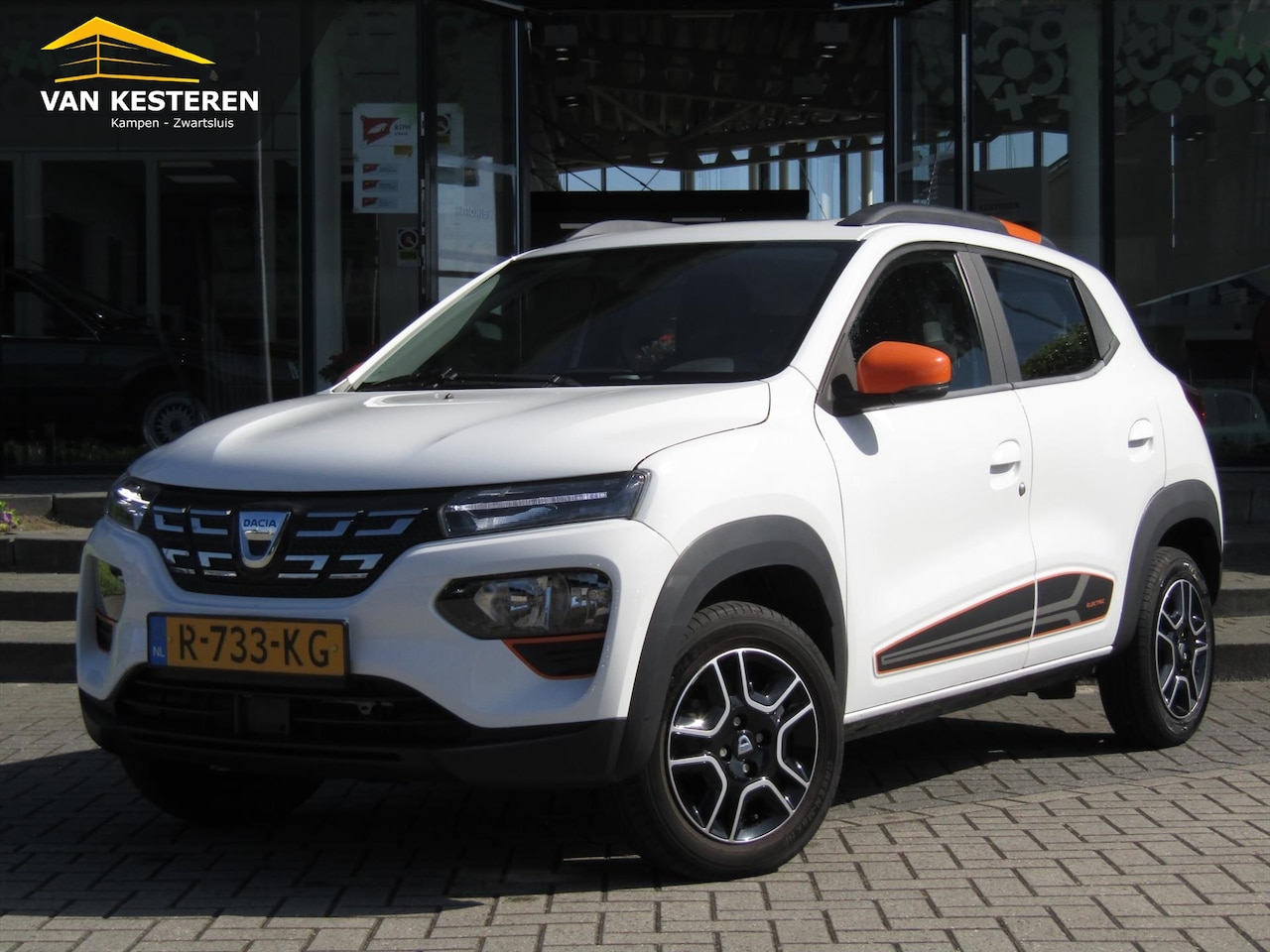 Dacia Spring - Electric 45 Comfort Plus Orange Pack / DC Lader / Navigatie / Camera / 1e eigenaar - AutoWereld.nl