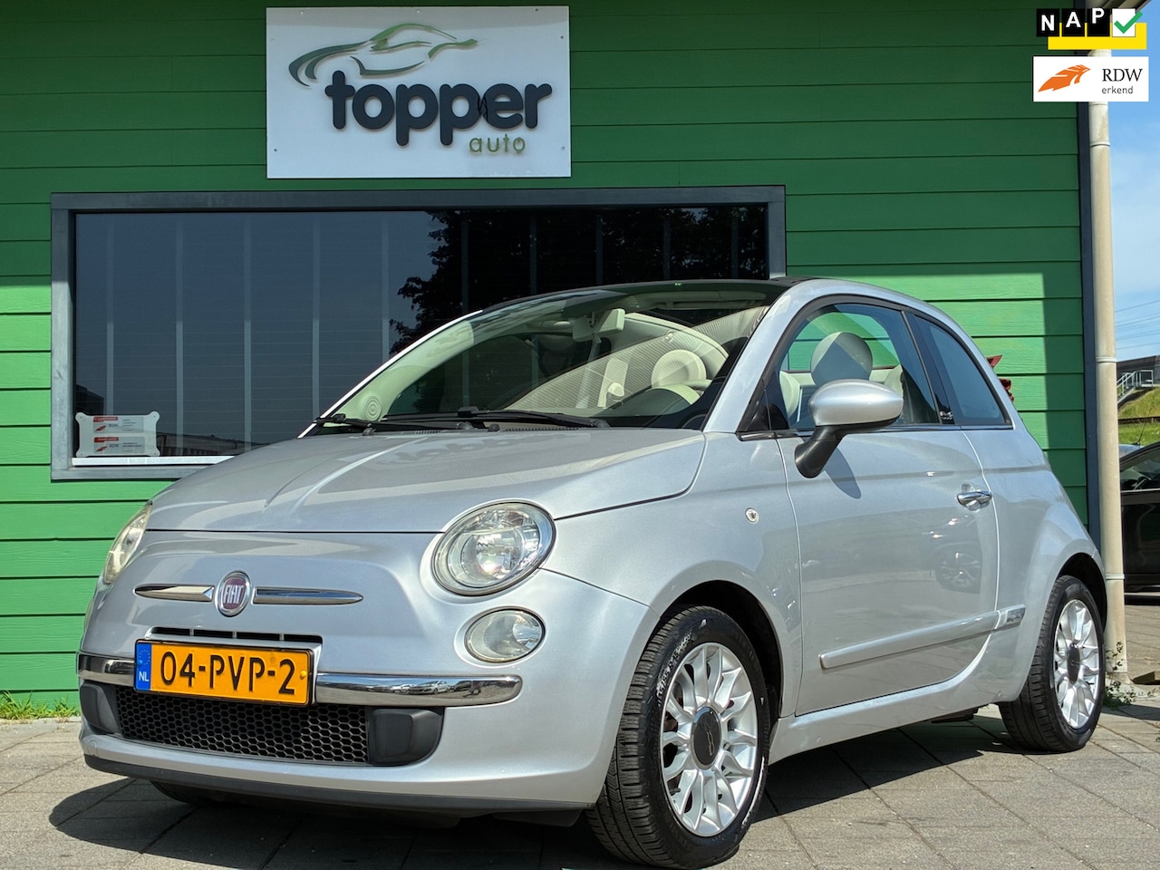 Fiat 500 C - 0.9 TwinAir Lounge|2e Eigenaar|Cabriolet|Airco|PDC - AutoWereld.nl