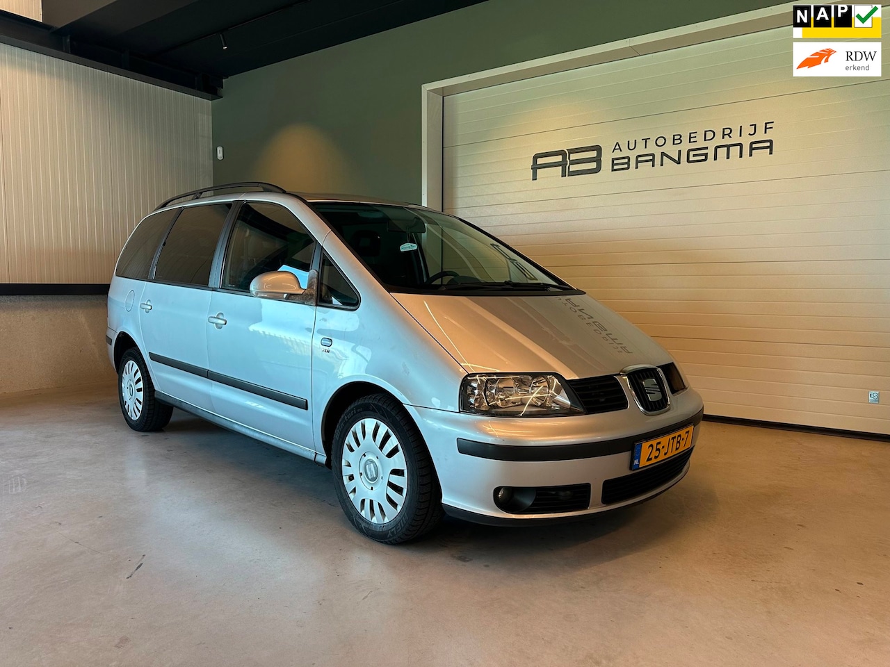 SEAT Alhambra - 2.0 TDI Ecomotive 7-PERSOONS REFERENCE-uitv|AIRCO|CRUISE CONTROL|TREKHAAK|ISOFIX|12v+AUX|N - AutoWereld.nl