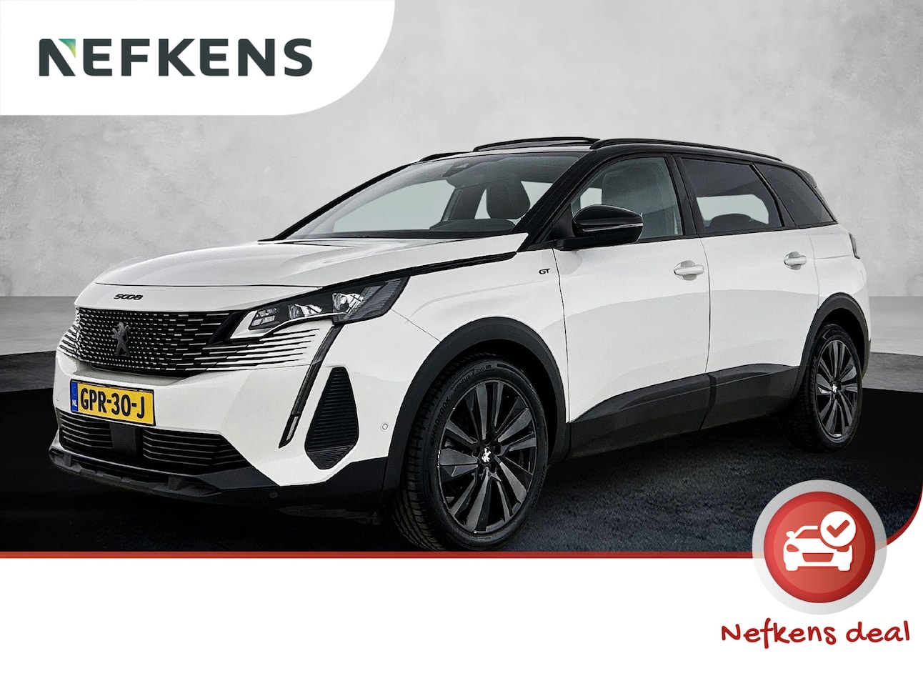 Peugeot 5008 - 1.2 130pk GT Pack Business Automaat | Trekhaak | Schuif-/Kanteldak | Elektrische Klep | Na - AutoWereld.nl