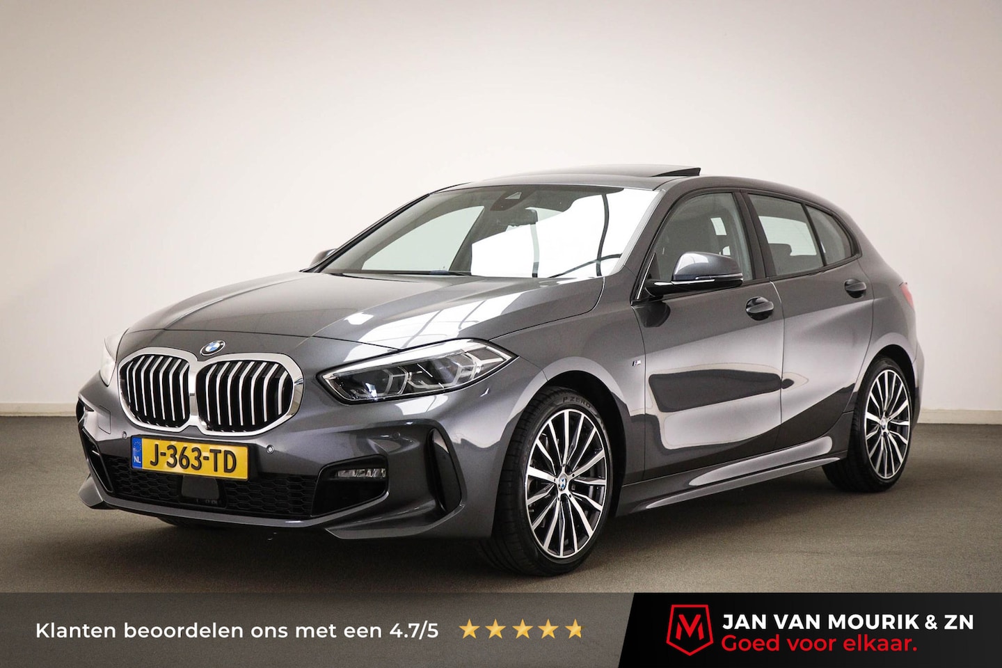 BMW 1-serie - 118i M-Sport High Executive Edition | PANORAMADAK | DAB | APPLE | STOELVERWARMING | 18" - AutoWereld.nl