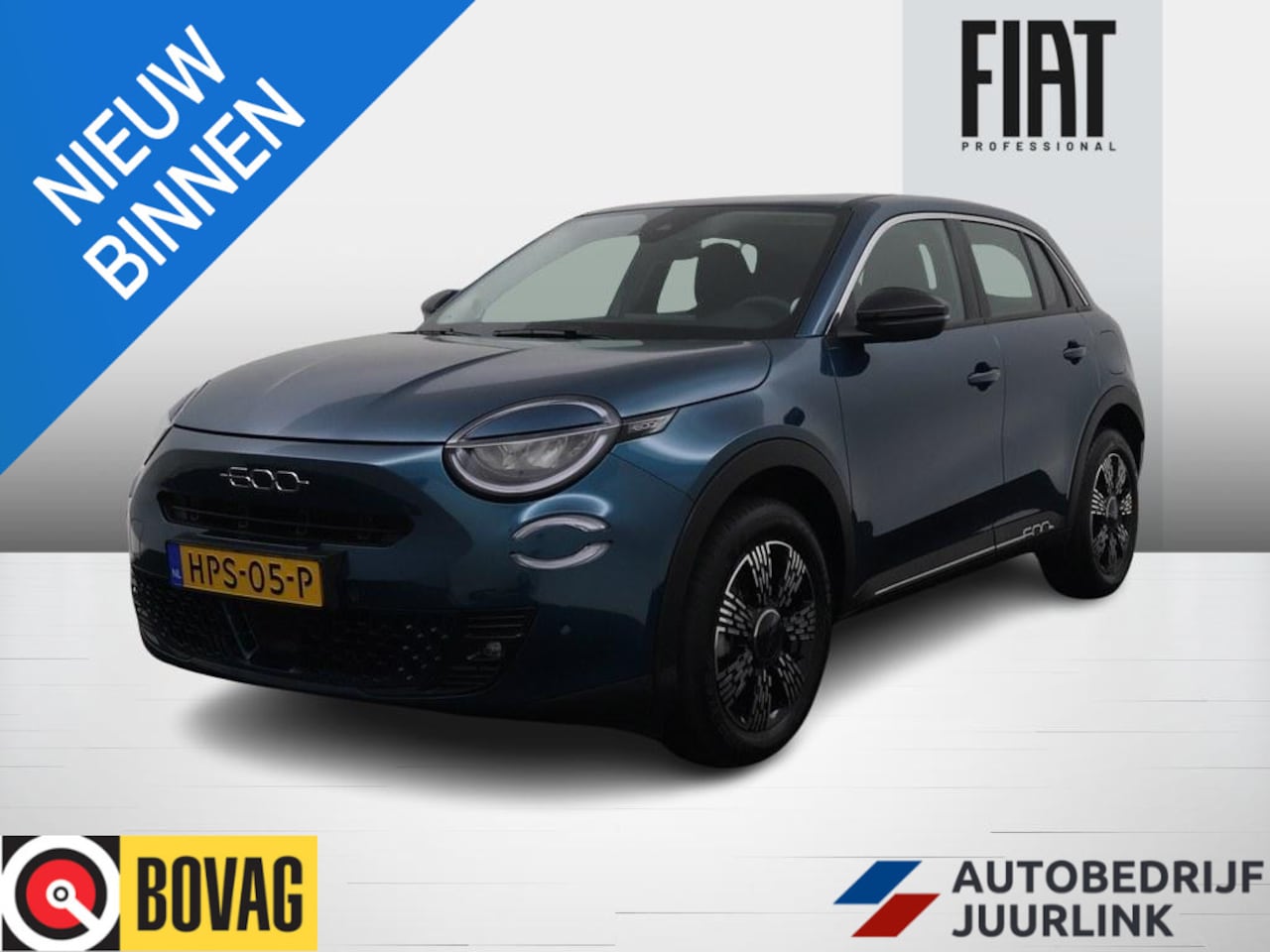 Fiat 600 - 1.2T Hybrid 110pk Automaat Urban Stoelverw./Camera /Nav/Ecc/Stylepack/Keyless - AutoWereld.nl