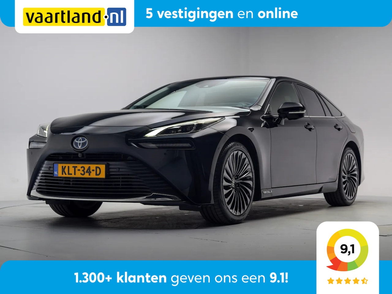 Toyota Mirai - Launch Edition [ Panorama Leder Adapt.cruise Stoelverwarming ] - AutoWereld.nl
