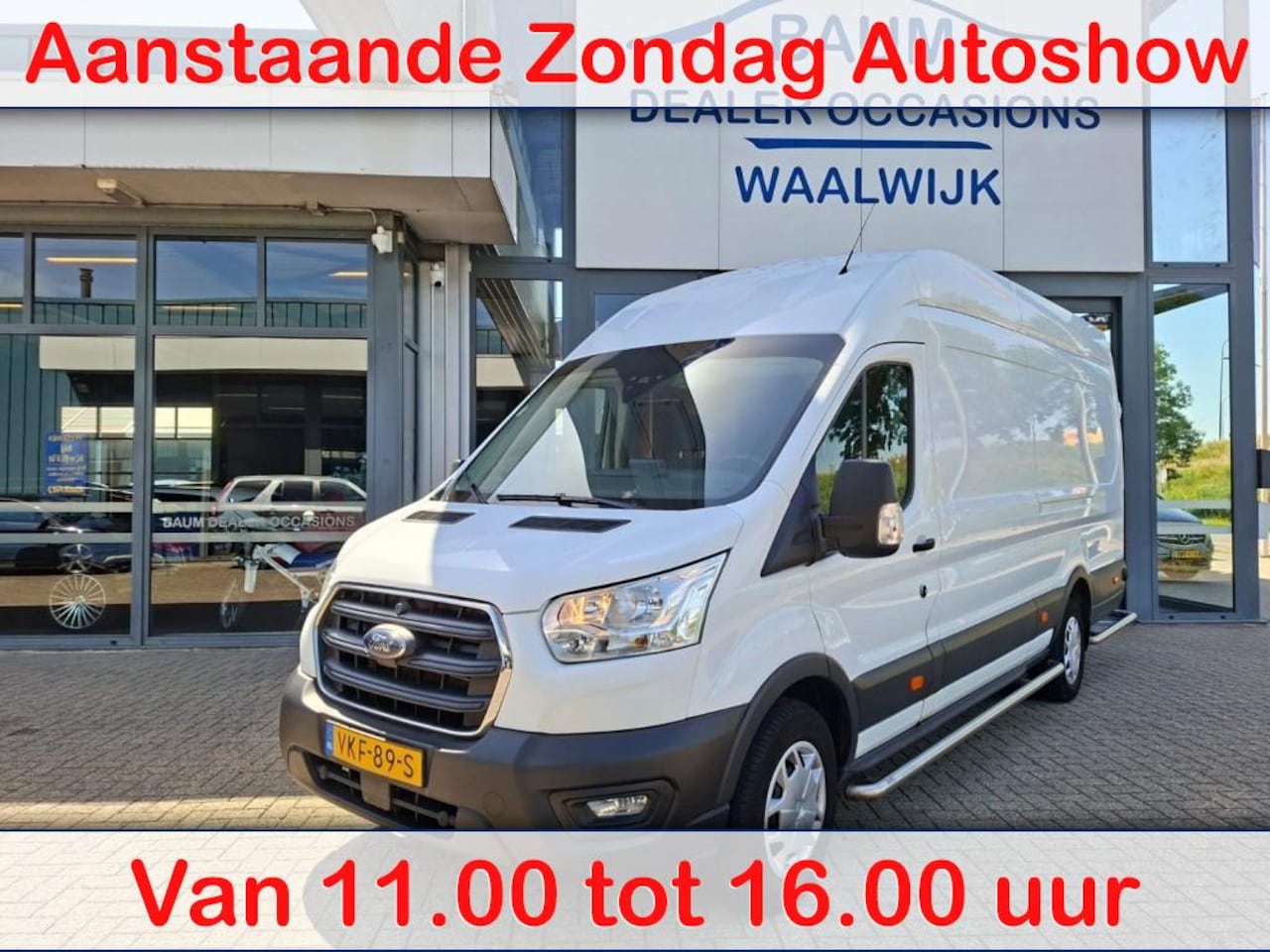 Ford Transit - 350 2.0 TDCI L4H3 AUTOMAAT AIRCO NAVI CRUISE PDC-CAMERA - AutoWereld.nl