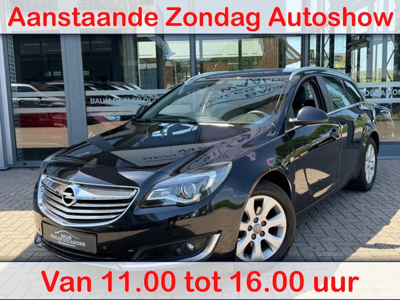 Opel Insignia - 1.4 T ECOF. BNS+ 140 PK LEER NAVI AIRCO/ECC PDC LMV - AutoWereld.nl