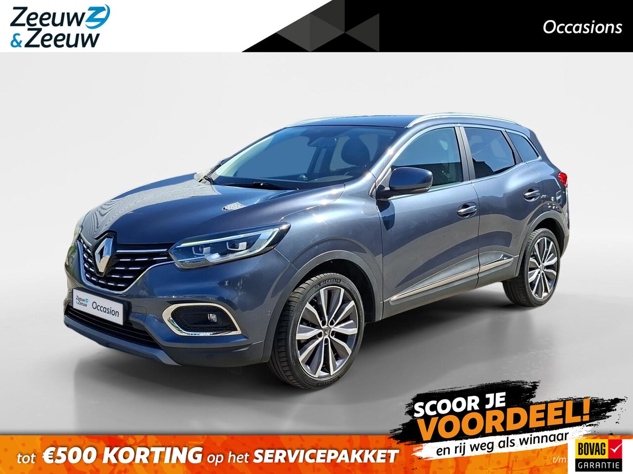 Renault Kadjar - 1.3 TCe Zen automaat | Trekhaak | Navigatie | Lichtmetalen velgen | 1.500kg trekgewicht - AutoWereld.nl