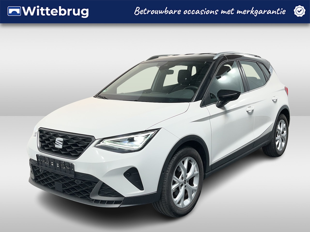 SEAT Arona - 1.0 TSI FR / AUTOMAAT/ PARK.SENSOREN V+A/ CAMERA/ LED PLUS/ STOELVERWARMING/ FULL LINK/ CR - AutoWereld.nl