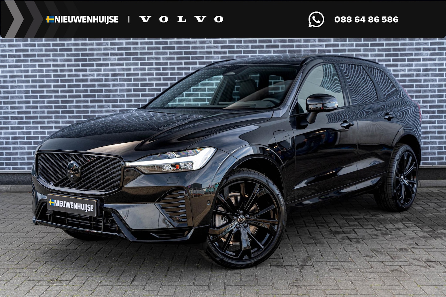 Volvo XC60 - T6 Plug-in Hybrid AWD Plus Black Edition | PHEV | Panoramadak | Head-up Display | 360 Grad - AutoWereld.nl