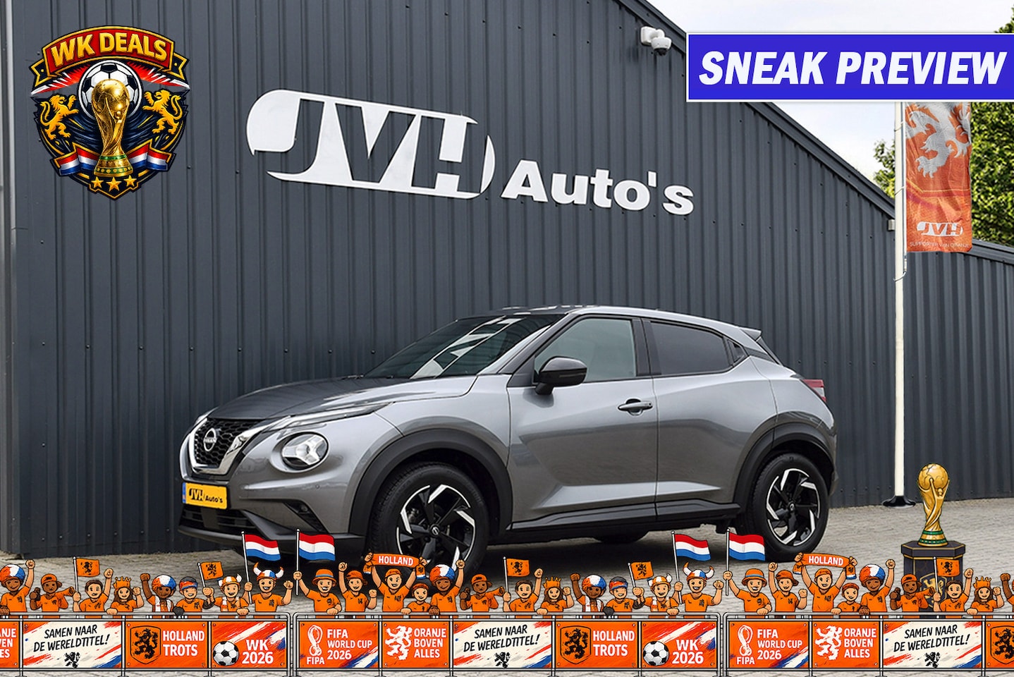 Nissan Juke - 1.0 DiG-T Acenta 01-2025 | BTW | Navi | AppleCarPlay | PrG | Cam | 17" - AutoWereld.nl