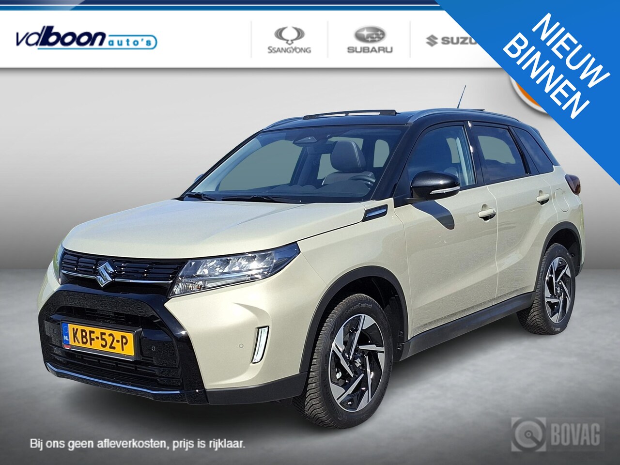 Suzuki Vitara - 1.4 Boosterjet Smart Hybrid Style PDC | NAVI | SCHUIFD. | NL-auto | rijklaarprijs !! - AutoWereld.nl