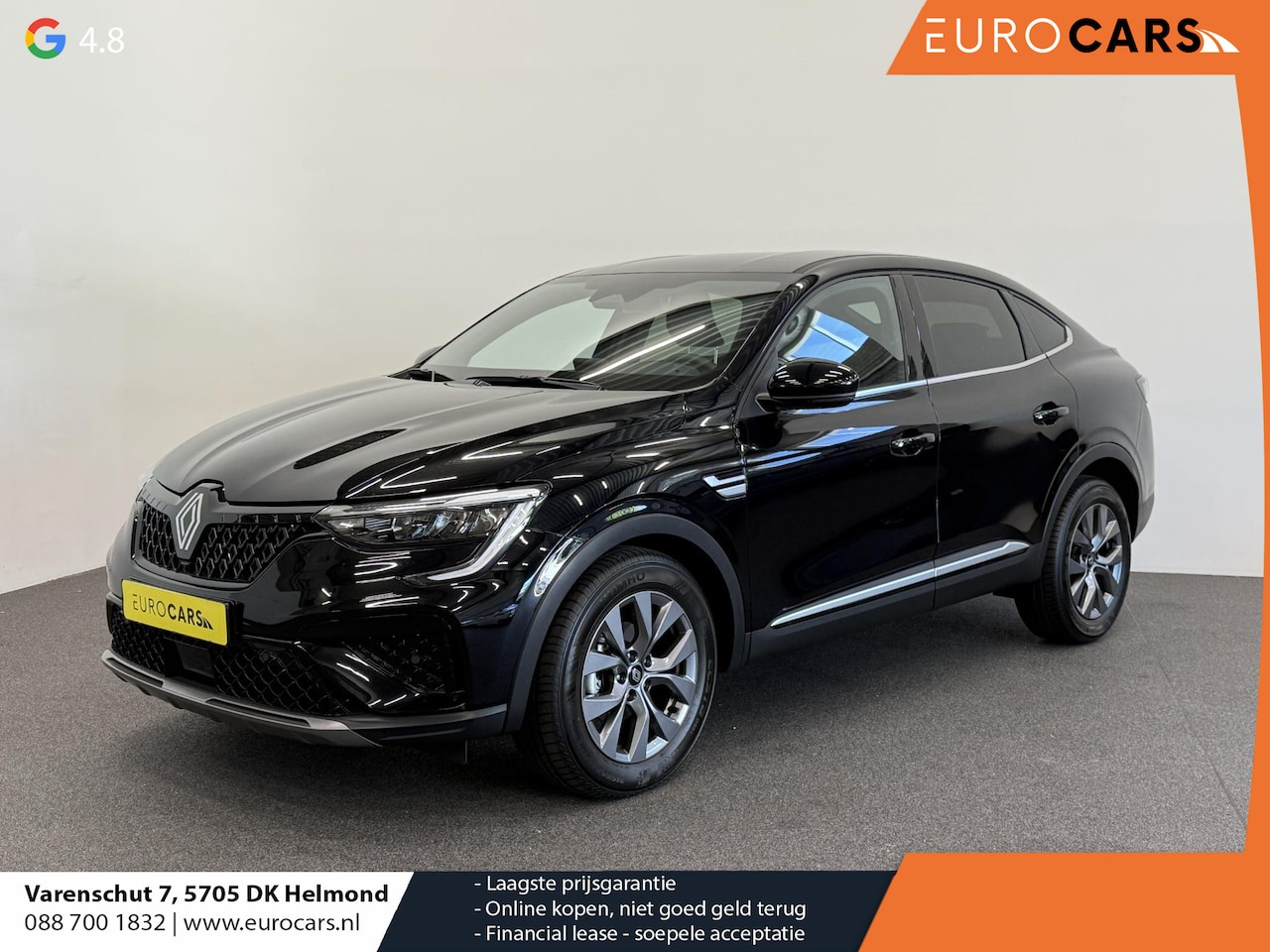 Renault Arkana - 1.6 E-Tech full hybrid 145 techno Airco ECC Navi Carplay PDC VA + Camera Adaptive Cruise S - AutoWereld.nl
