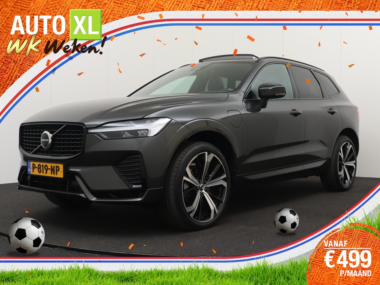 Volvo XC60 - 2.0 T6 PHEV AWD R-Design Pano-dak Elek.Trekhaak Sportstoelen - AutoWereld.nl