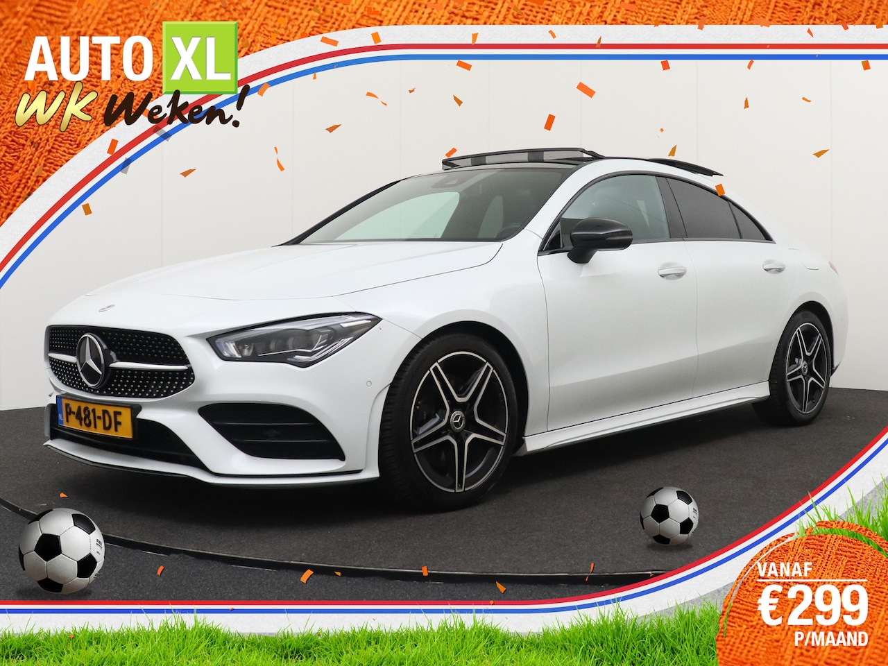 Mercedes-Benz CLA-Klasse - 200 164 PK AMG Night-Pack Pano-dak Memory 18'LMV - AutoWereld.nl