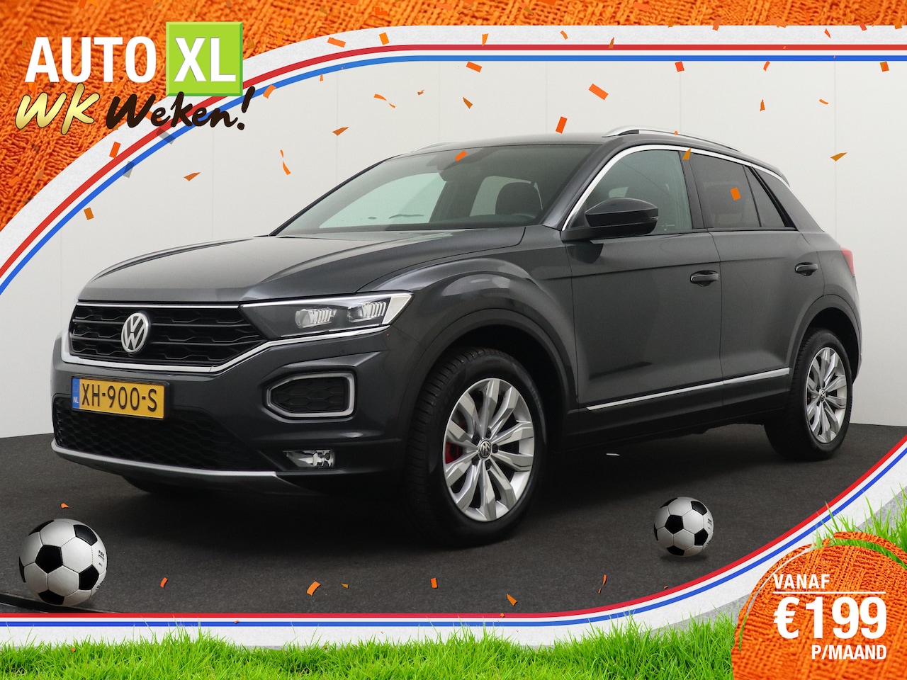 Volkswagen T-Roc - 1.0 116 PK TSI Sport Digi.Dash Camera Stoelverw. Adp.Cruise - AutoWereld.nl