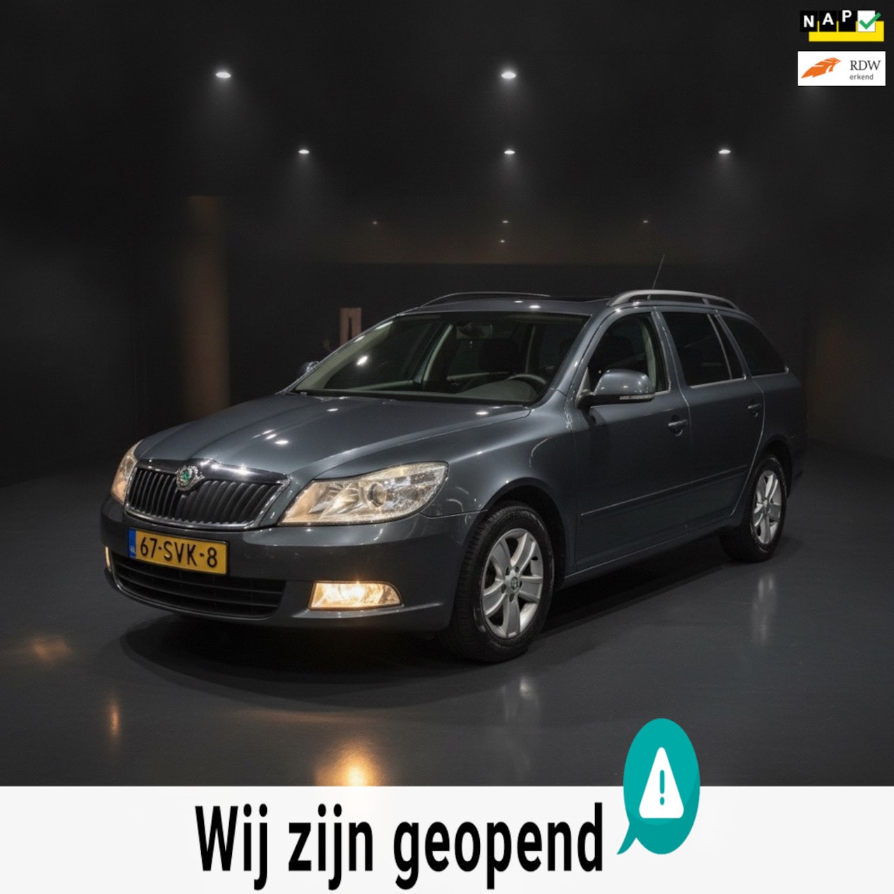 Skoda Octavia Combi - 1.2 TSI Ambition Business Line-airco-elek ramen - AutoWereld.nl