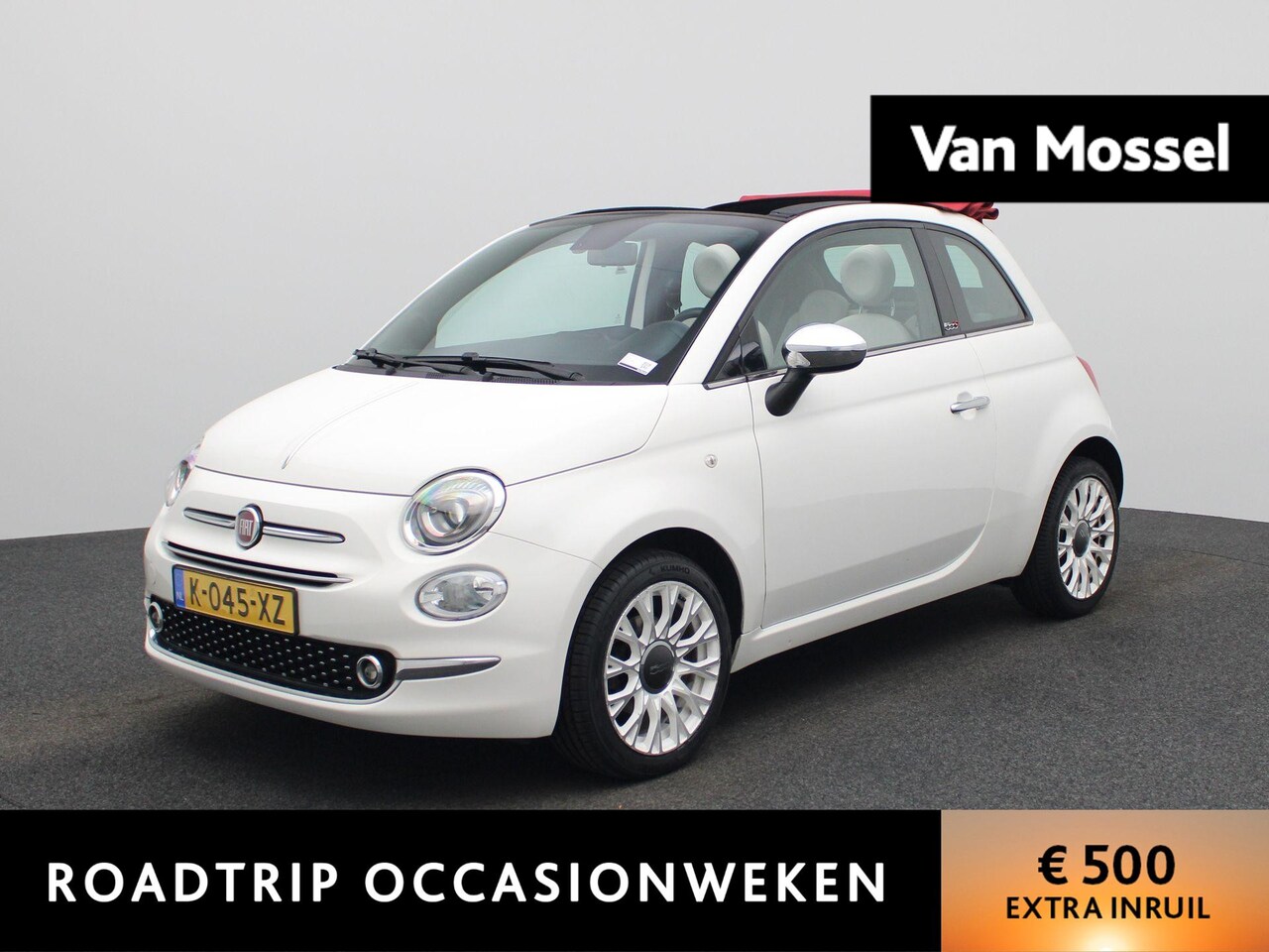 Fiat 500 C - 1.0 Hybrid Star | WORDT VERWACHT | APPLE CARPLAY - ANDROID AUTO | CLIMATE CONTROL | CRUISE - AutoWereld.nl
