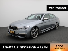 BMW 5-serie - M550i xDrive High Executive | Automaat | Harman & Kardon | Schuifdak | Stoel + Stuurverwar