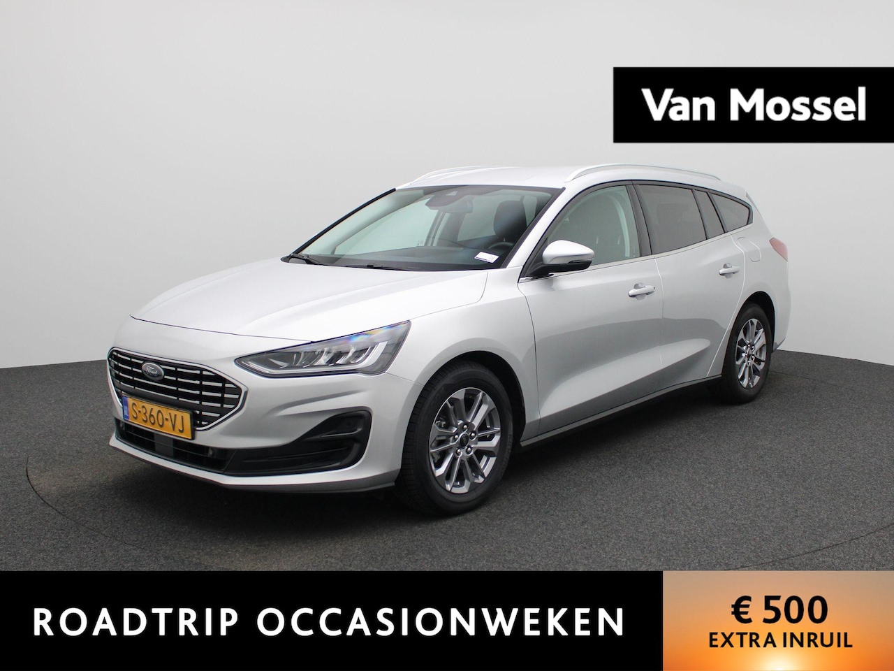 Ford Focus Wagon - 1.0 EcoBoost Hybrid Titanium | NAVIGATIE | APPLE CARPLAY - ANDROID AUTO | PARKEERSENSOREN - AutoWereld.nl
