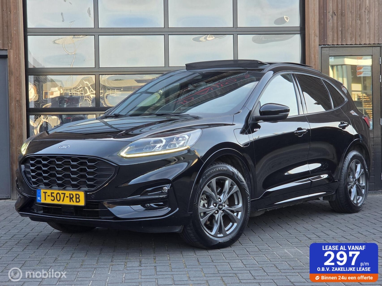 Ford Kuga - 2.5 PHEV ST-LINE PANO CARPLAY NAVI STOELVERWARMING - AutoWereld.nl