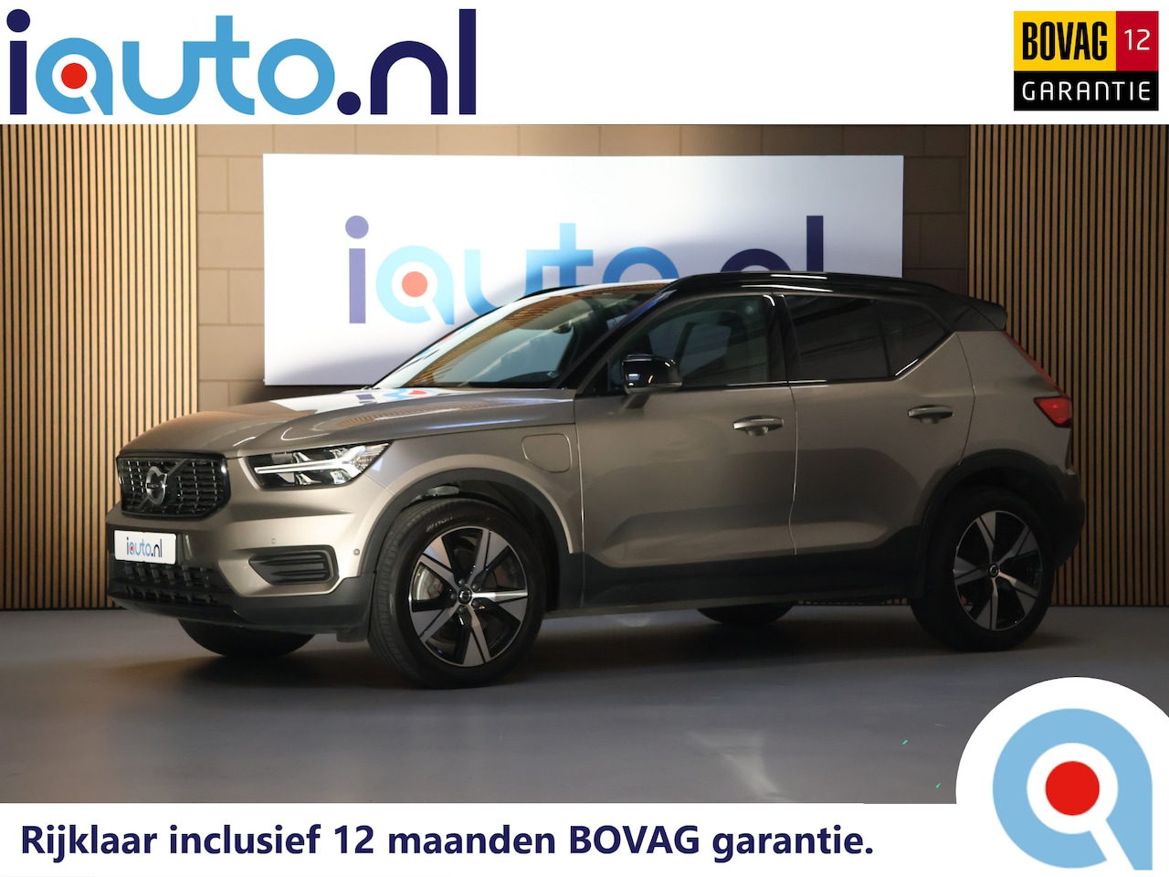 Volvo XC40 - 1.5 T4 Recharge R-Design Pano/Leder/LED/ACC/360/HK/Elek. stoelen/Keyless/Winter/19" - AutoWereld.nl