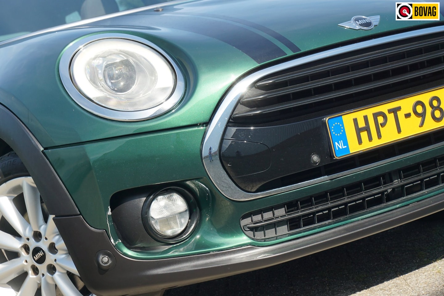 MINI Clubman - Mini 2.0 Cooper D Chili | British Racing Green | Schuif-/Kanteldak/NAV/Cruise/LED/Stoelver - AutoWereld.nl