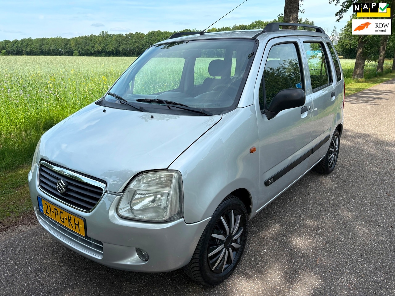 Suzuki Wagon R+ - 1.3 GLX AUTOMAAT/AIRCO/Nieuwe APK/UNIEK!! 80Dkm!! - AutoWereld.nl