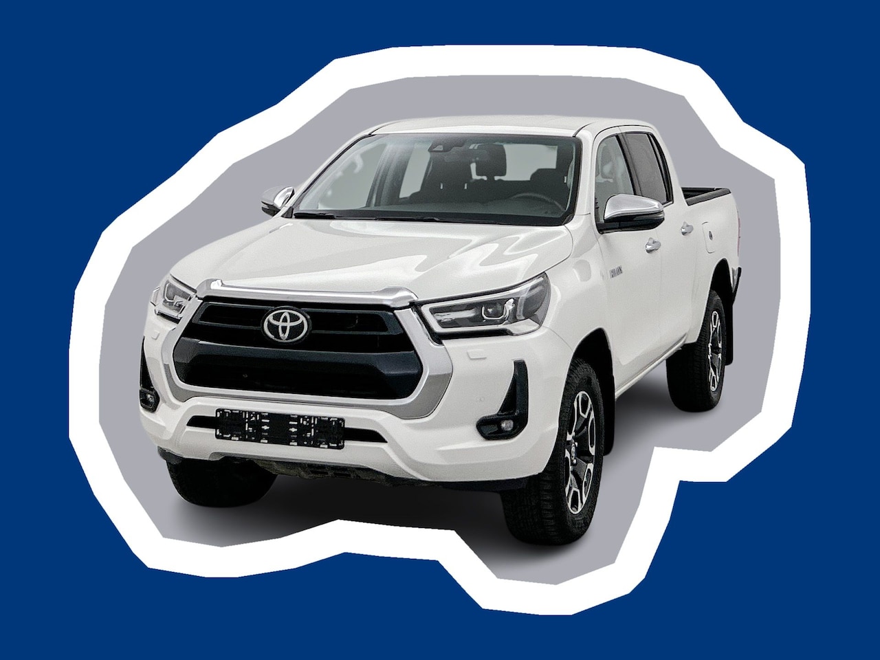 Toyota HiLux - 2.8 D-4D Double Cab Professional 204pk Led Navigatie Camera 4x4 Stoelverwarming Lane assis - AutoWereld.nl