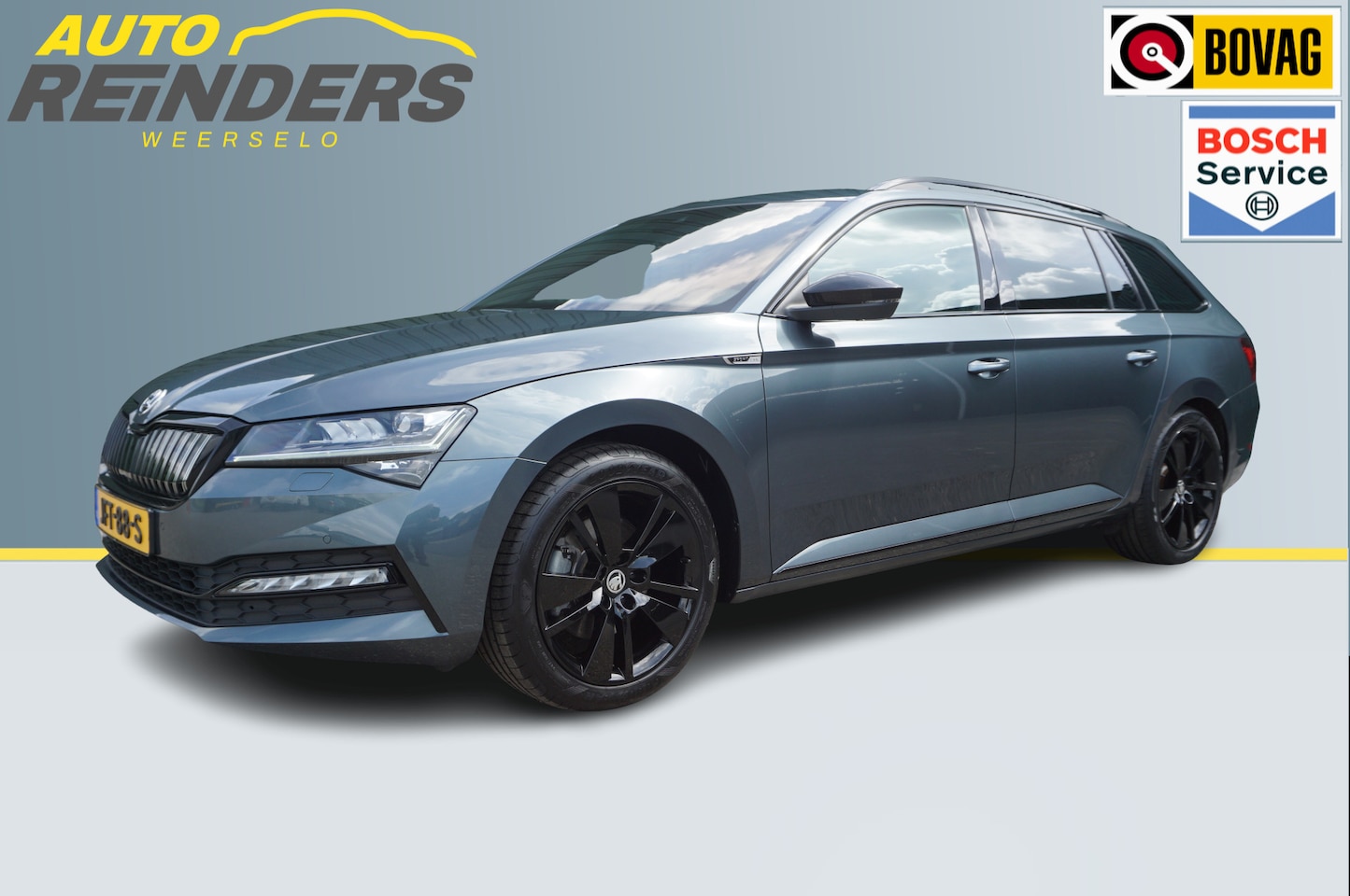 Skoda Superb Combi - 1.4TSI iV Sportline Business PHEV + Trekhaak/ Camera/ LED/ Full Options/ Schitterend! - AutoWereld.nl