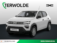 Dacia Spring - Essential | Cruise Control met snelheidsbegrenzer | LED dagrijverlichting | Parkeersensore