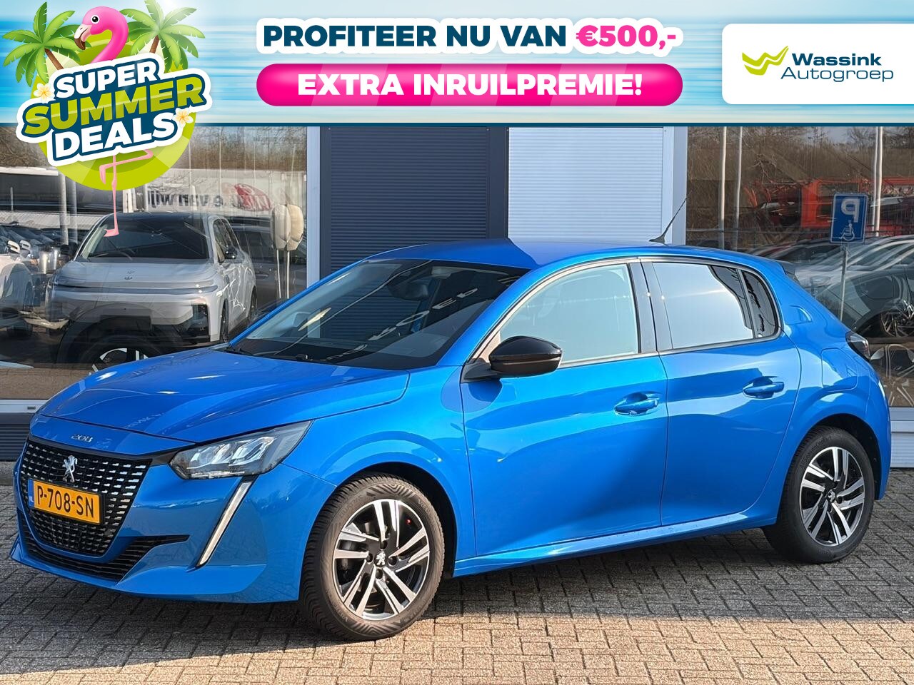 Peugeot 208 - 1.2 Allure Pack 75pk | SUMMER DEALS | Apple Carplay&Android Auto | Climate Control | Cruis - AutoWereld.nl