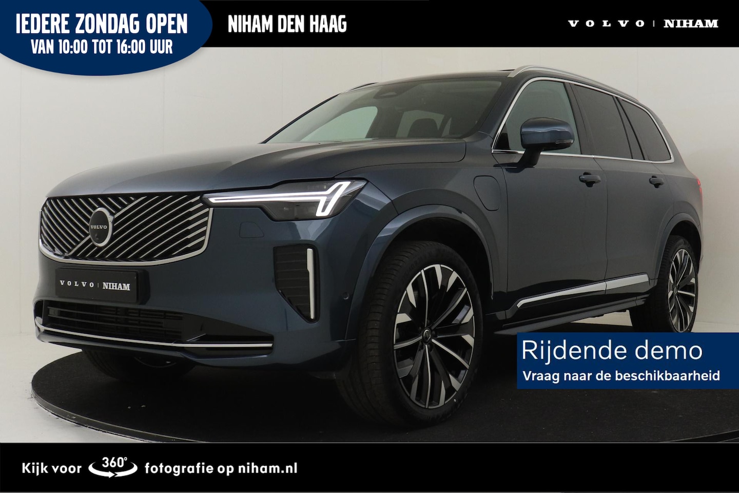 Volvo XC90 - II T8 PLUG IN-HYBRID AWD PLUS BRIGHT -PANO.DAK|HARMAN/KARDON|360°CAM|ADAP.LED|POWER-SEATS| - AutoWereld.nl