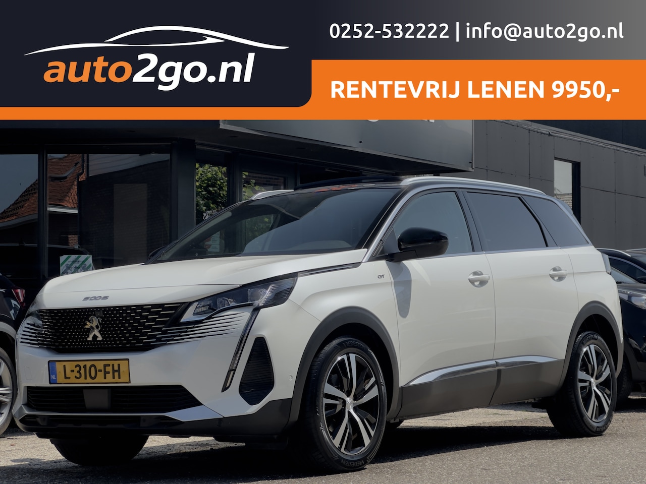 Peugeot 5008 - 1.2 AUT8 GT 7PERS PANODAK LEDER NAVI CAMERA DIGI-DASH APPLE-CARPLAY LED LMV PDC - AutoWereld.nl