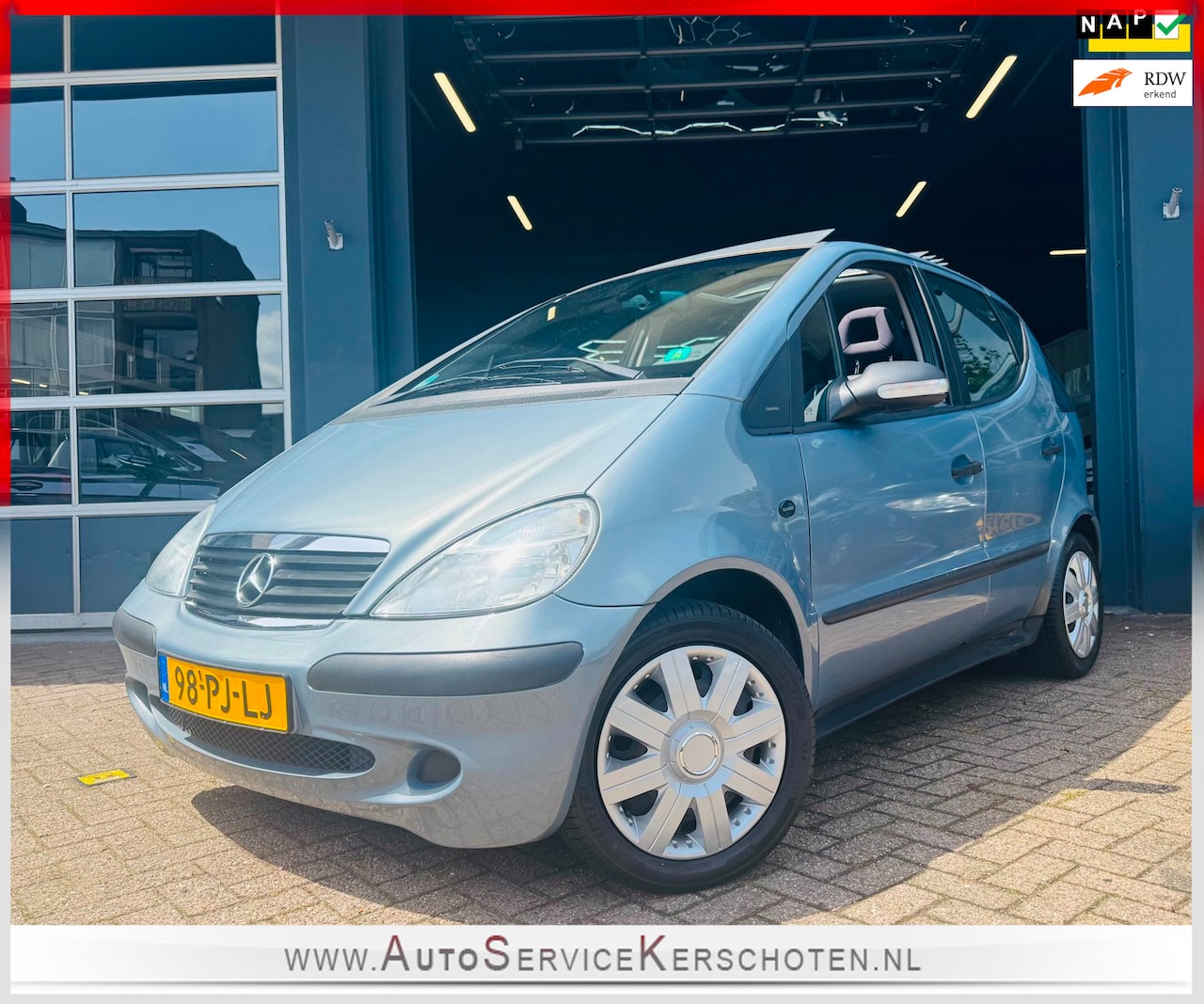 Mercedes-Benz A-klasse - 140 Classic PANO DAK | NAP | 145dKM | AUTOMAAT - AutoWereld.nl
