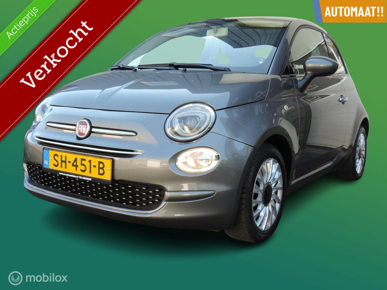 Fiat 500 - 0.9 TwinAir Turbo Popstar.Automaat,Navi,PDC,ECC!! - AutoWereld.nl