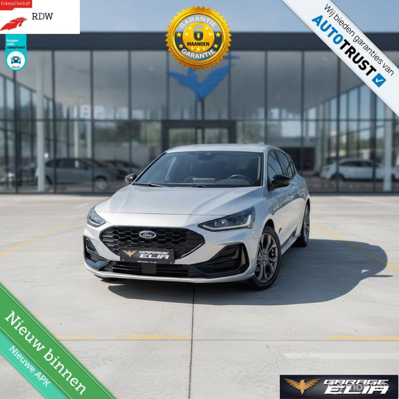 Ford Focus - 1.0 EcoBoost Hybrid Titanium Style ST-Line Aut - AutoWereld.nl