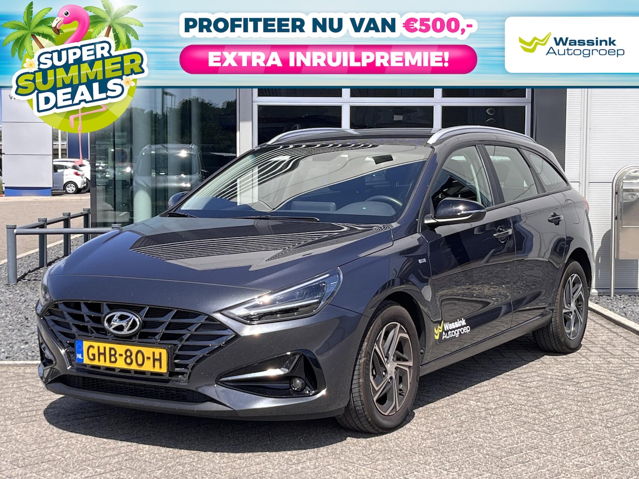 Hyundai i30 Wagon - 1.0 T-GDI 48V 120pk Comfort Smart | Navigatie | Summer Sale | Climate Control | Camera | P - AutoWereld.nl
