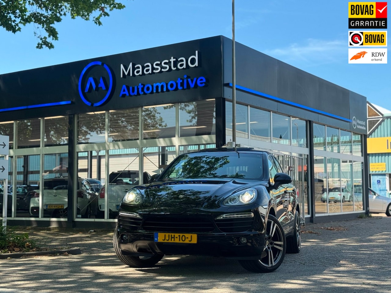Porsche Cayenne - 4.8 S 400 PK 4x4 Lage kms Cam Leer Open dak Blikvanger - AutoWereld.nl