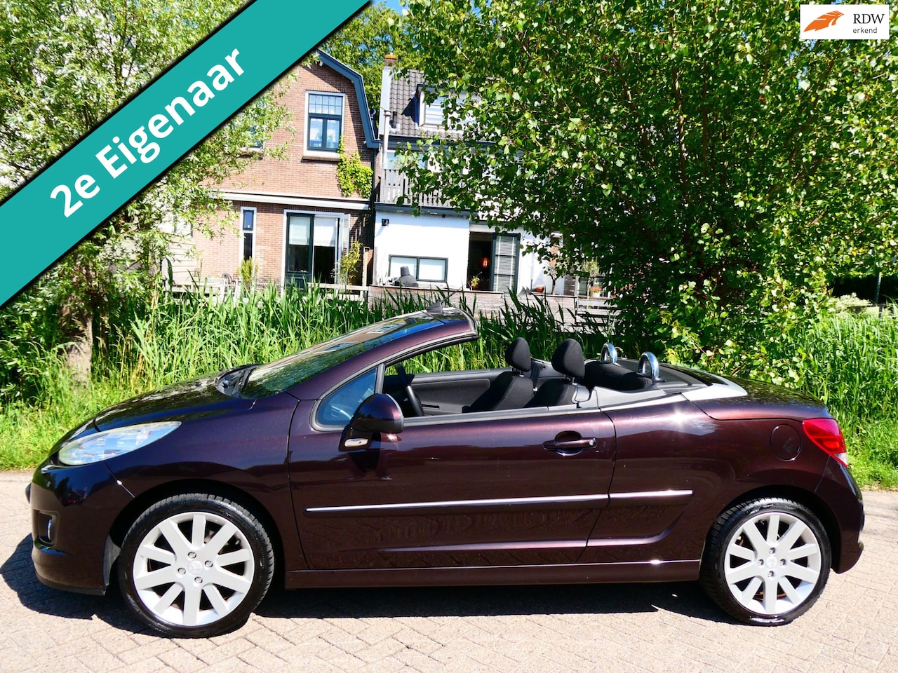 Peugeot 207 CC - 1.6 VTi 120pk Clima Cruise Navi 100.000km Historie - AutoWereld.nl