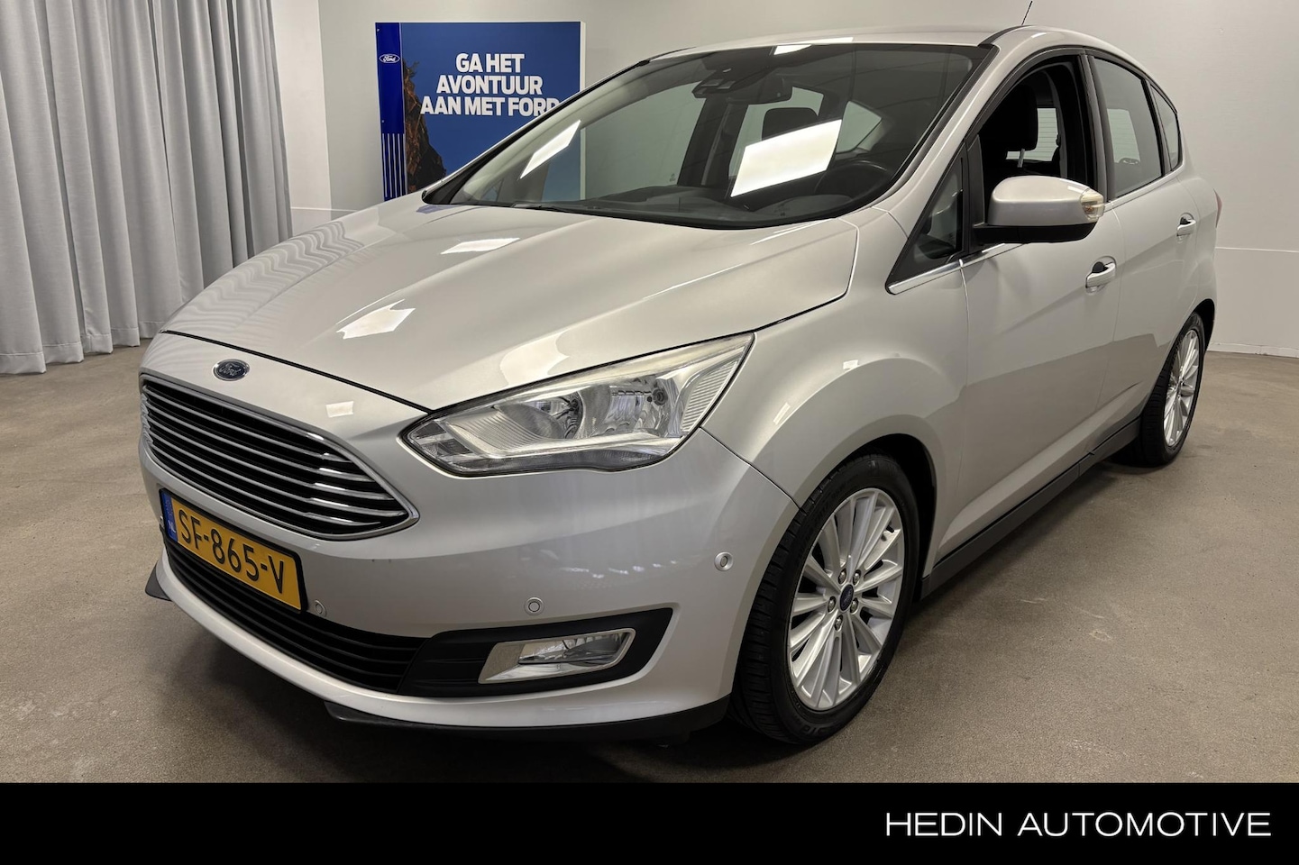 Ford C-Max - 1.0 Titanium | Navigatie | Park. Sensor V+A | Keyless / Startbutton | Climate Control | Cr - AutoWereld.nl