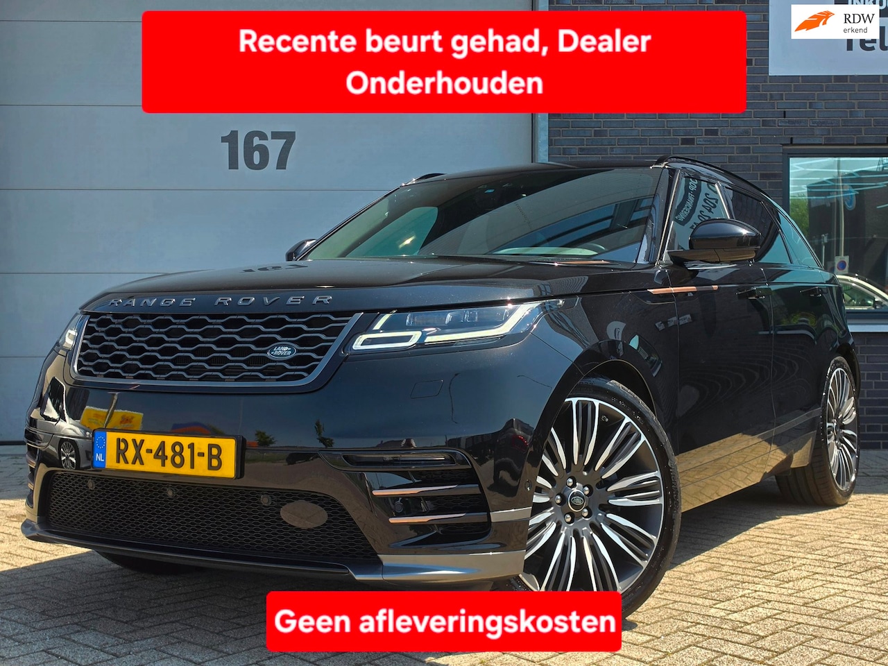Land Rover Range Rover Velar - 3.0 V6 SC AWD R-Dynamic P380|Luchtvering|Opendak|Pano - AutoWereld.nl