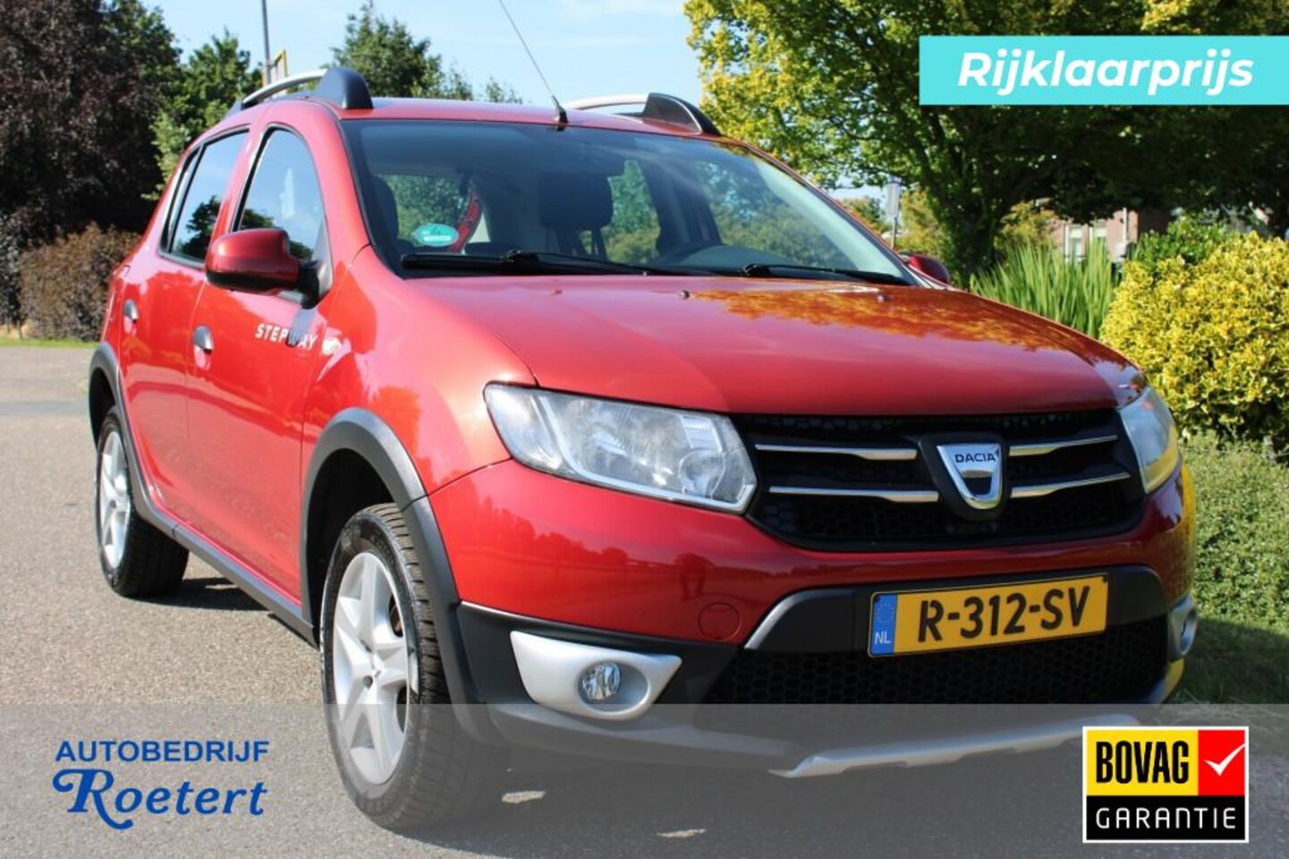 Dacia Sandero Stepway - 0.9 TCe Stepway Lauréate 90 pk. Airco/Cruise/Navi/Bluetooth/PDC - AutoWereld.nl