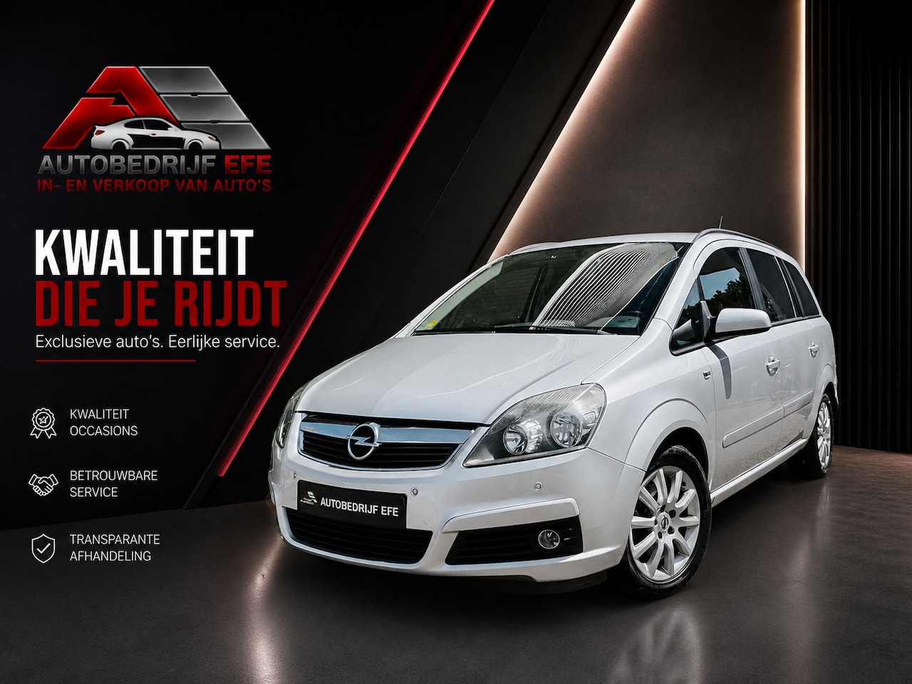 Opel Zafira - 1.8 Temptation Airco*7-Pers*Trkhk*Apk - AutoWereld.nl
