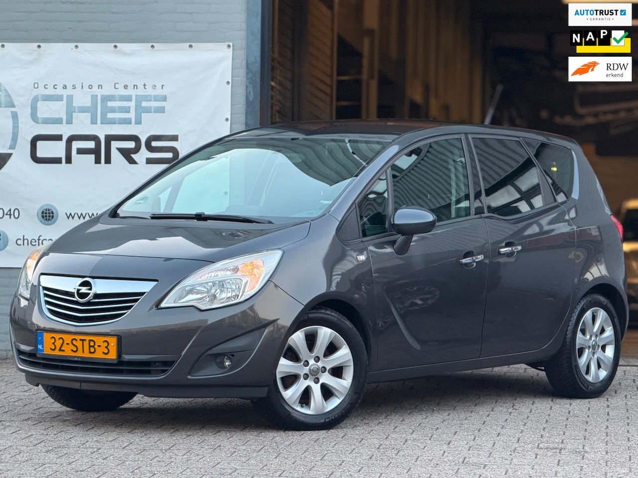 Opel Meriva - 1.4 Turbo|NAP|AIRCO|CRUISE|NAVI|DEALEROH|3EIGENAAR! - AutoWereld.nl