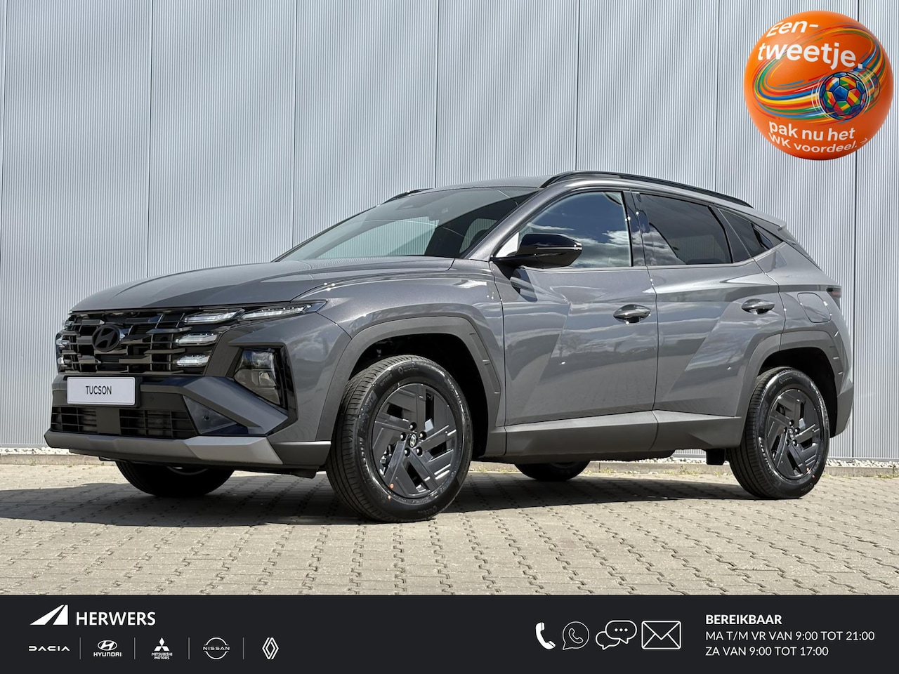 Hyundai Tucson - 1.6 T-GDI HEV Pure Edition / € 42890,- Rijklaar / Stoel+Stuur Verwarming / Navigatie / App - AutoWereld.nl